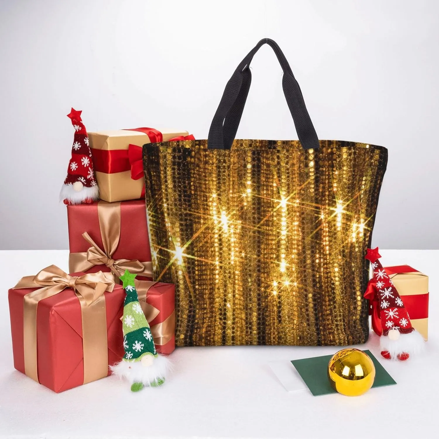 Gingerbread Cookies Print Fashion Tote Bag,Travel Handbag For Women, Hobo Bags, Work Shoulder Bags Crossbody Bag