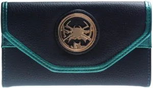 God of Thunder Superhero Ragnarok Trifold Womens Hand Purse Clutch Wallet