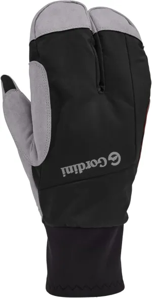 Gordini Men's XC Split Mitten, Black Grey, X-Large