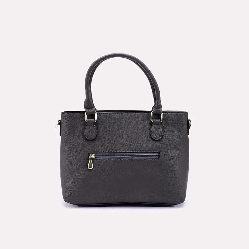 Gray Casual Shoulder Bag 0331259