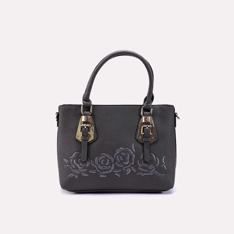 Gray Casual Shoulder Bag 0331259