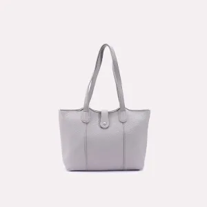 Gray Casual Shoulder Bag 0331267