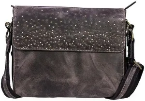 Gun Toten Mamas Buffalo Leather Clutch, One Size, Brown