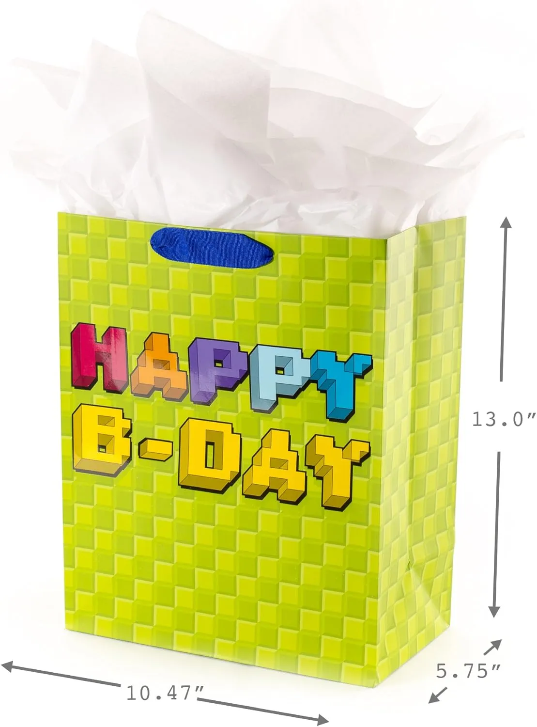 Hallmark 13" Large Birthday Gift Bag Bundle with Tissue Paper (Pack of 3: Monster Truck, Happy B-Day, Birthday Boy)