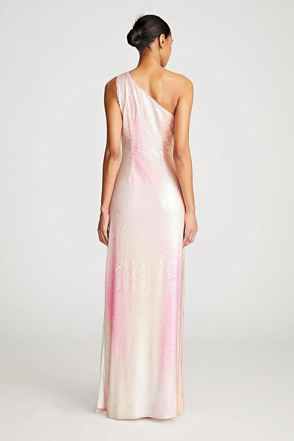 HALSTON Women's Tanya Gown in Printed Sequins