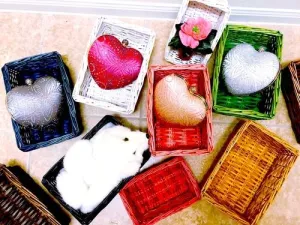 Heart Rhinestone Purses For Wedding