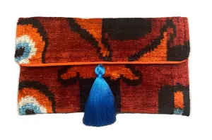 Ikat Clutch (Fatima Fire)
