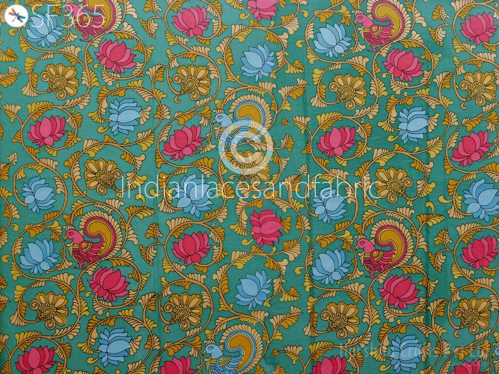 Indian Soft Pure Habotai Silk Fabric by the yard Silk Printed Wedding Dresses Bridesmaid Party Costumes Crafting Sewing Saree Dupatta Scarf