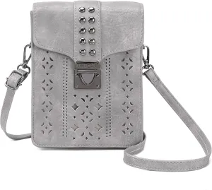 INICAT Small Crossbody Bags for Women Gifts for Teenage Girls Leather Cell Phone Purse