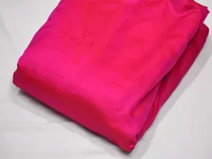 Iridescent Indian Pure Silk Fabric by the yard Magenta Red Mulberry Silk Home Decor Curtain Scarf Costume Apparel Wedding Dresses Sewing
