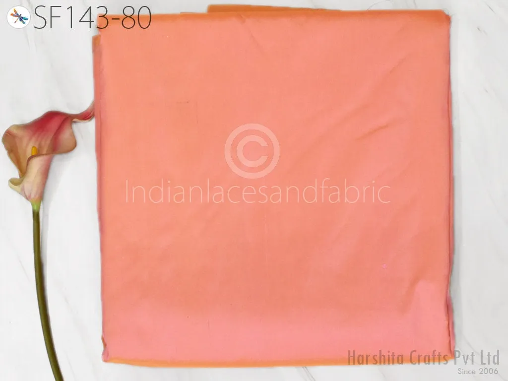 Iridescent Indian Pure Silk Fabric by the yard Soft Silk Curtains Home Decor Drapery Scarf Costume Apparel Wedding Evening Dresses Kaftans