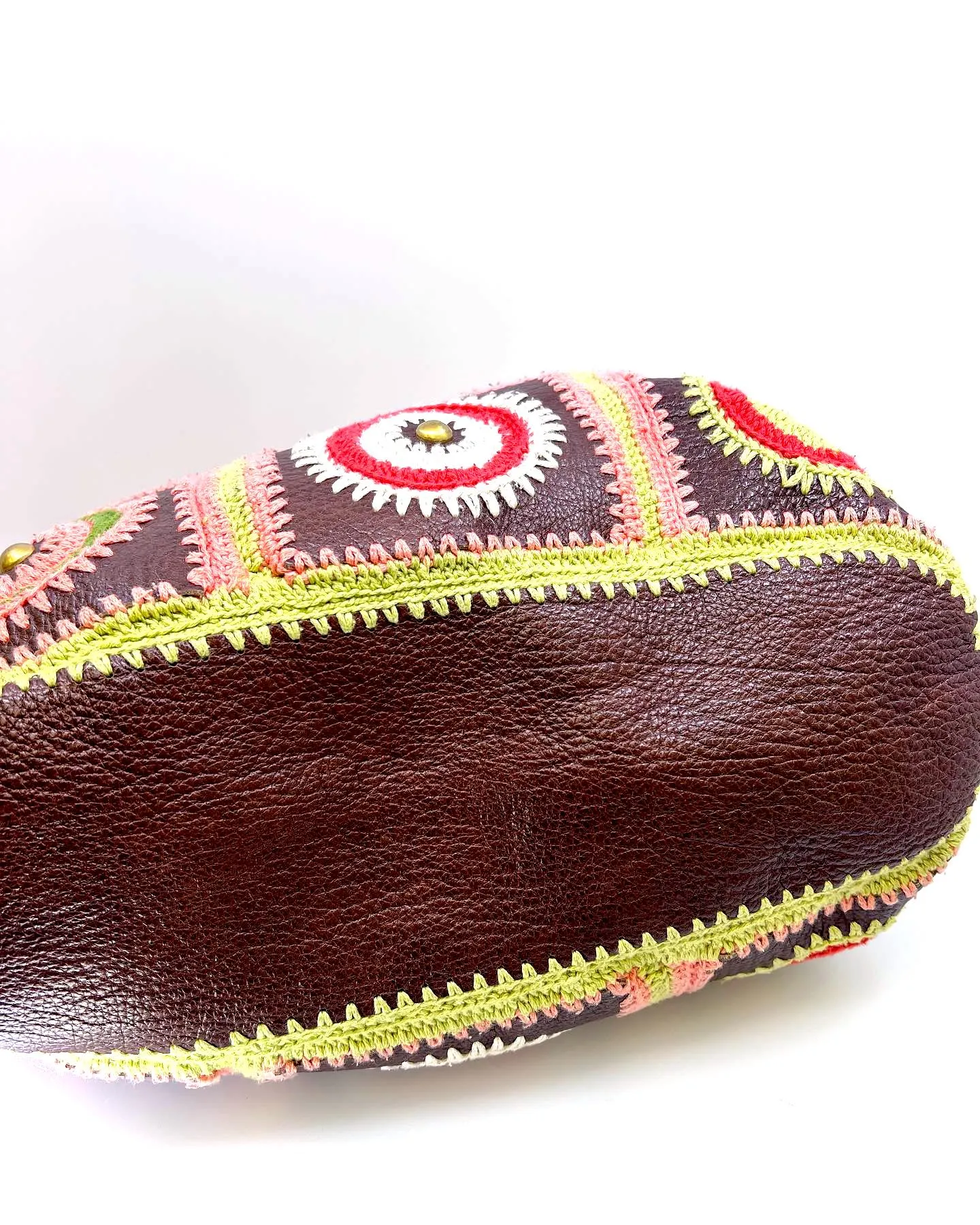 ISABELLA FIORE MULTICOLR EMBROIDERD HANDBAG