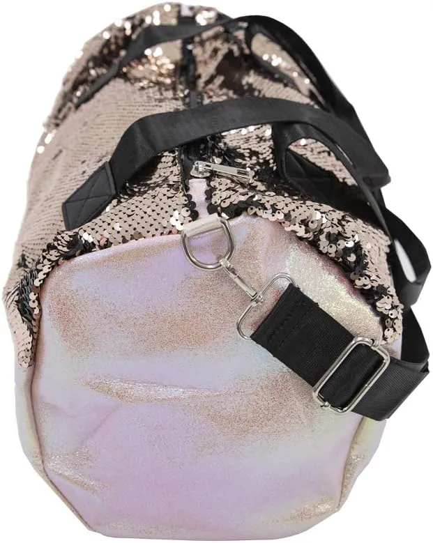 Just For Kix Sequin Dance Duffel Bag with Reversible Sequins