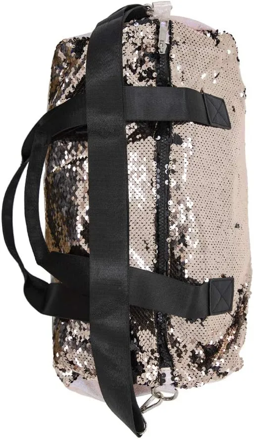Just For Kix Sequin Dance Duffel Bag with Reversible Sequins