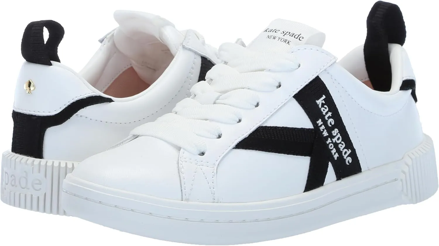 kate spade new york Women's Signature Lace Up Sneaker