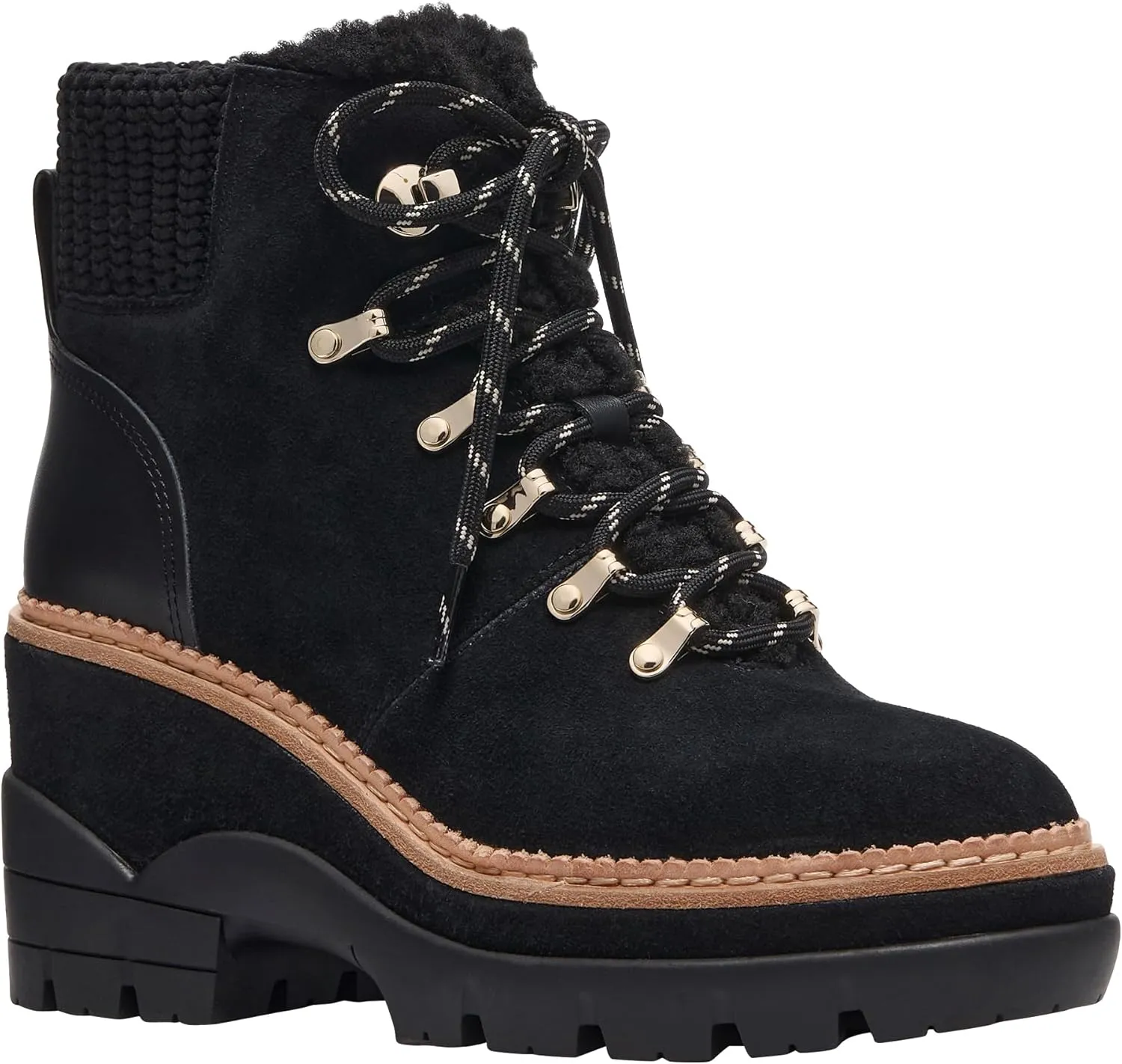 kate spade new york Women's Willow Lug Lace Up Bootie