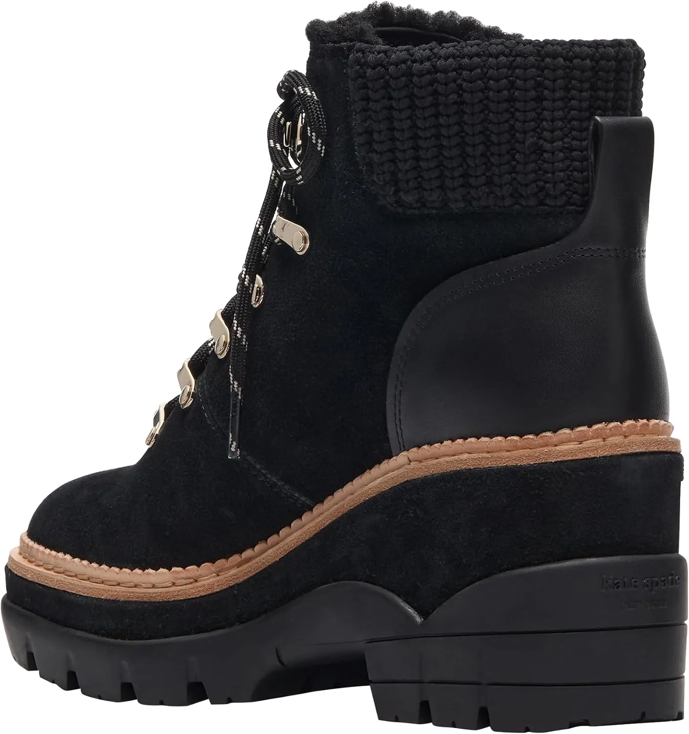 kate spade new york Women's Willow Lug Lace Up Bootie