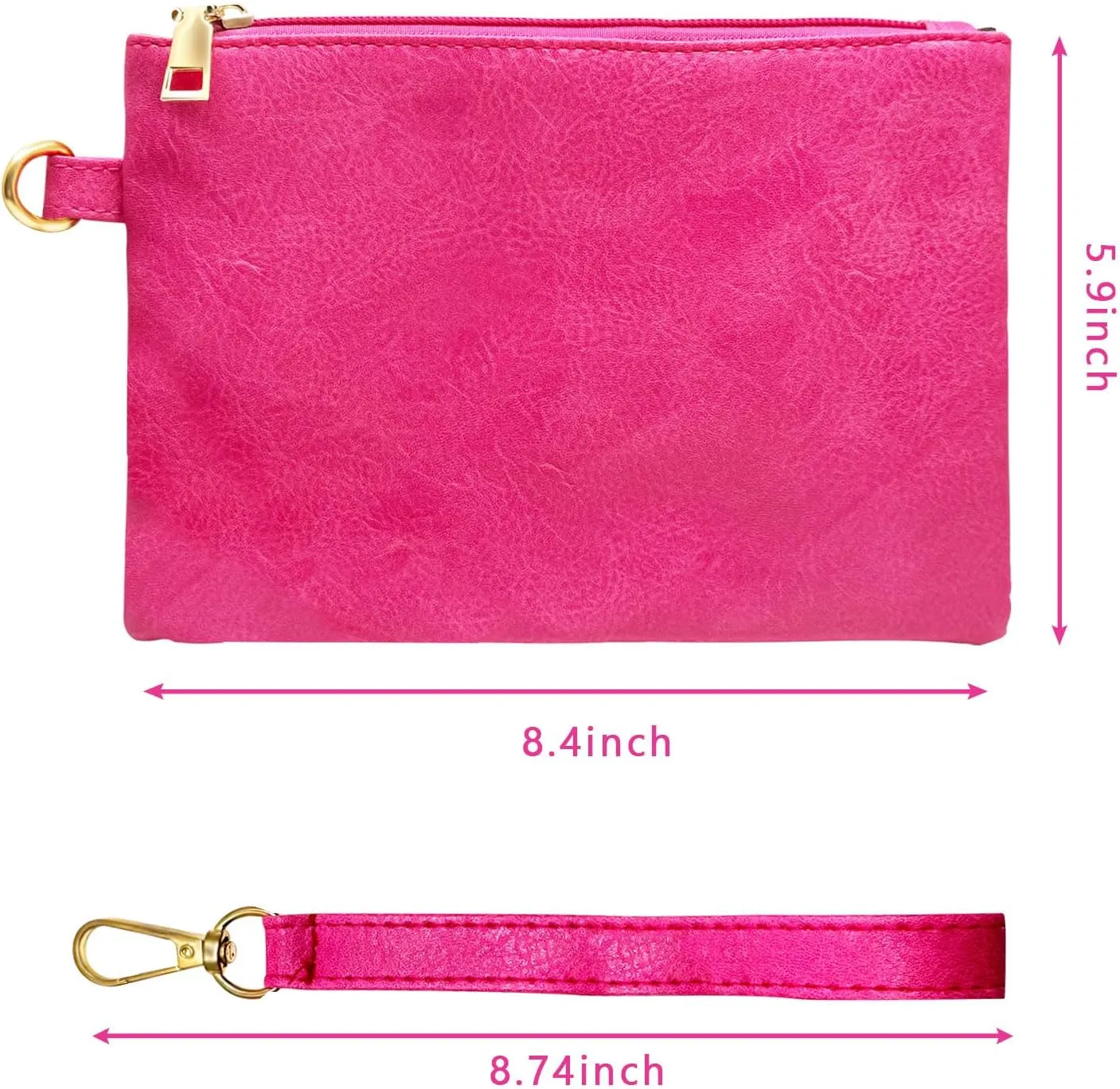 K.E.J. Women Wallet Wristlet Clutch Purses for Women Wristlet Handbags Small Wallet Purses Clutch Bag Ladies Christmas Gifts