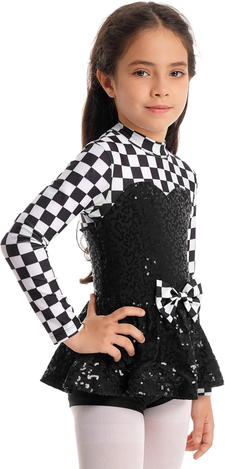 Kids Girls Race Car Driver Costume Racer Jumpsuit Carnival Cosplay Party Fancy Dress