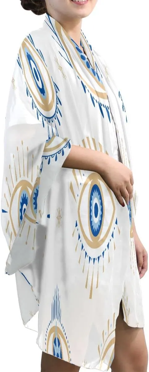 KLL Silk Scarf for Women Fashion Polyester Lightweight Soft Wrap Shawl Scarves Christmas Gifts