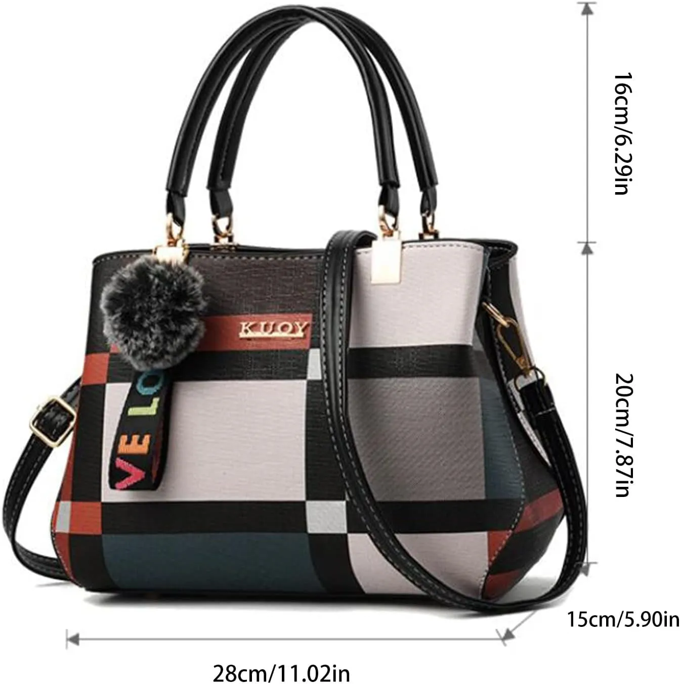 Ladies Shoulder Bag Messenger Bag Handbag For Women Grocery Tote Bags Messenger Bags