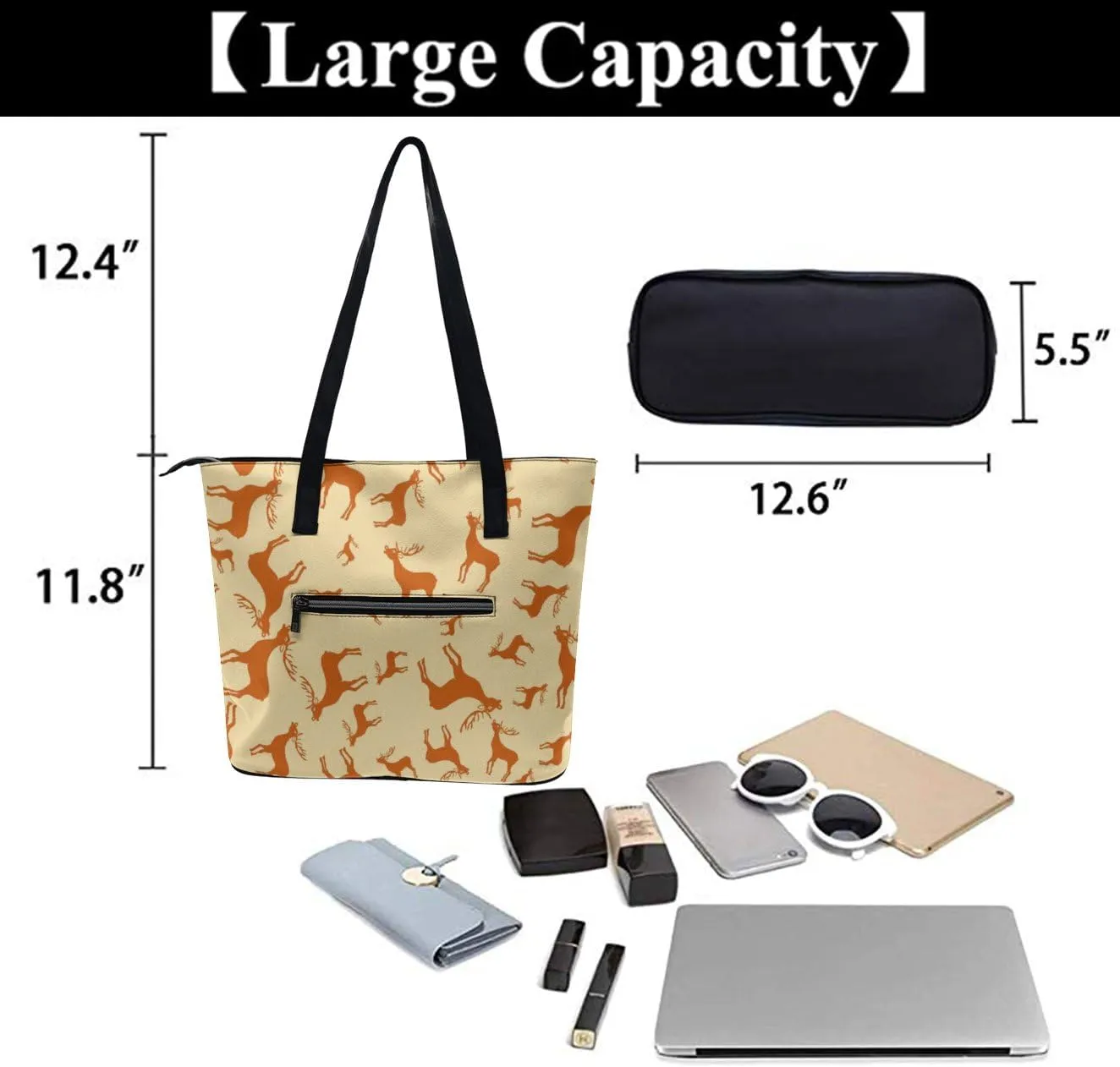 Large Capacity Shoulder Bag for Women Handbags for Women PU Leather Bag Summer Purses Clutch Bag for Women