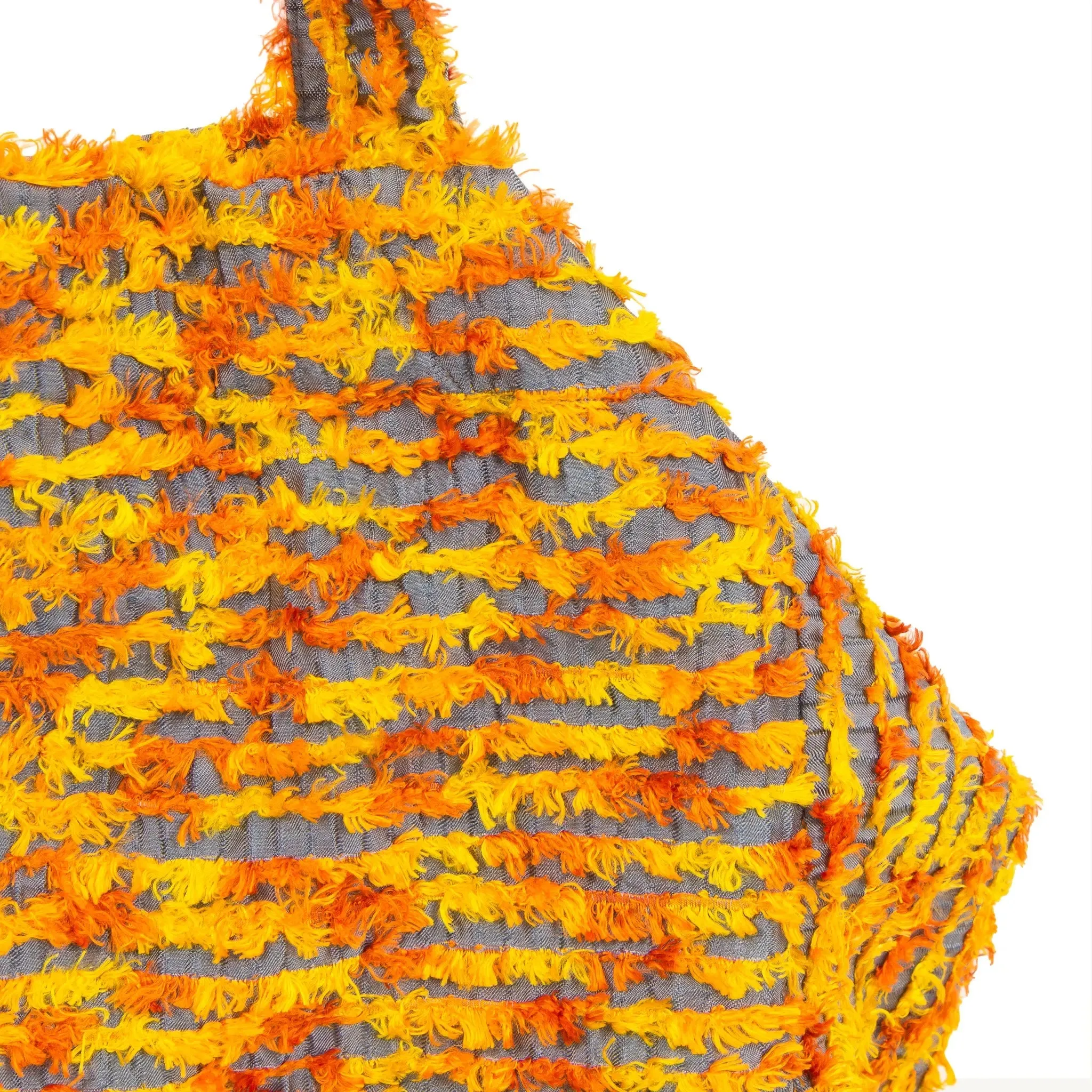Large Multi-Coloured Silk Organza Bag