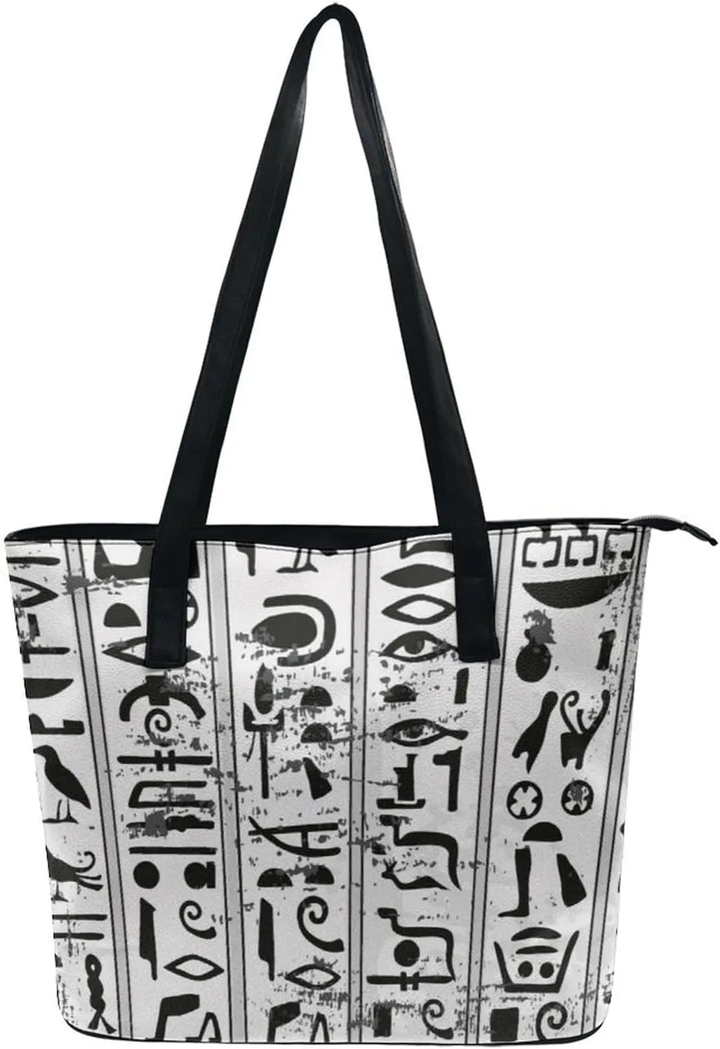 Large Shoulder Bag for Women, PU Leather Beach Tote Bag Waterproof, Swim Gym Shopping Travel Bag Clutch Bag