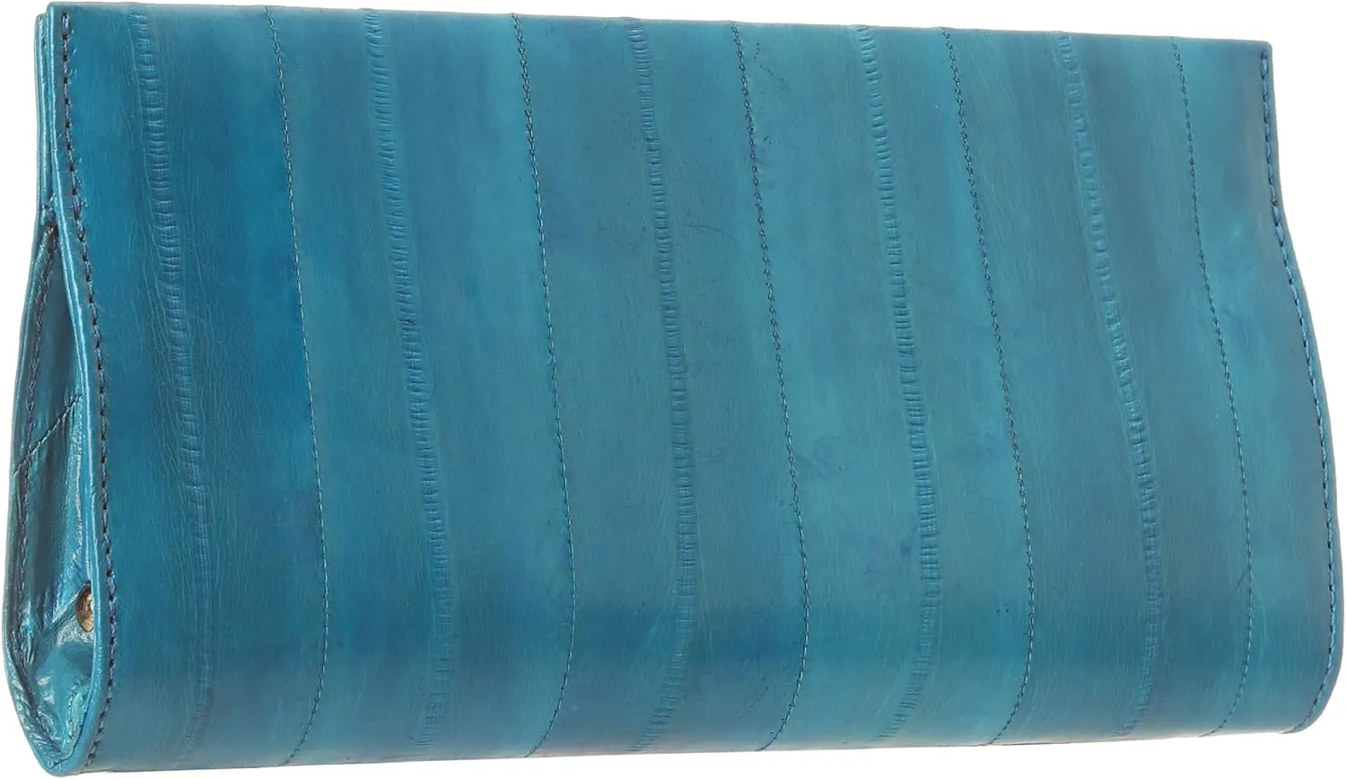 Latico 8410 Eelskin Interior Framed Clutch , Business Fashion And Casual Wear, 100% Authentic Leather