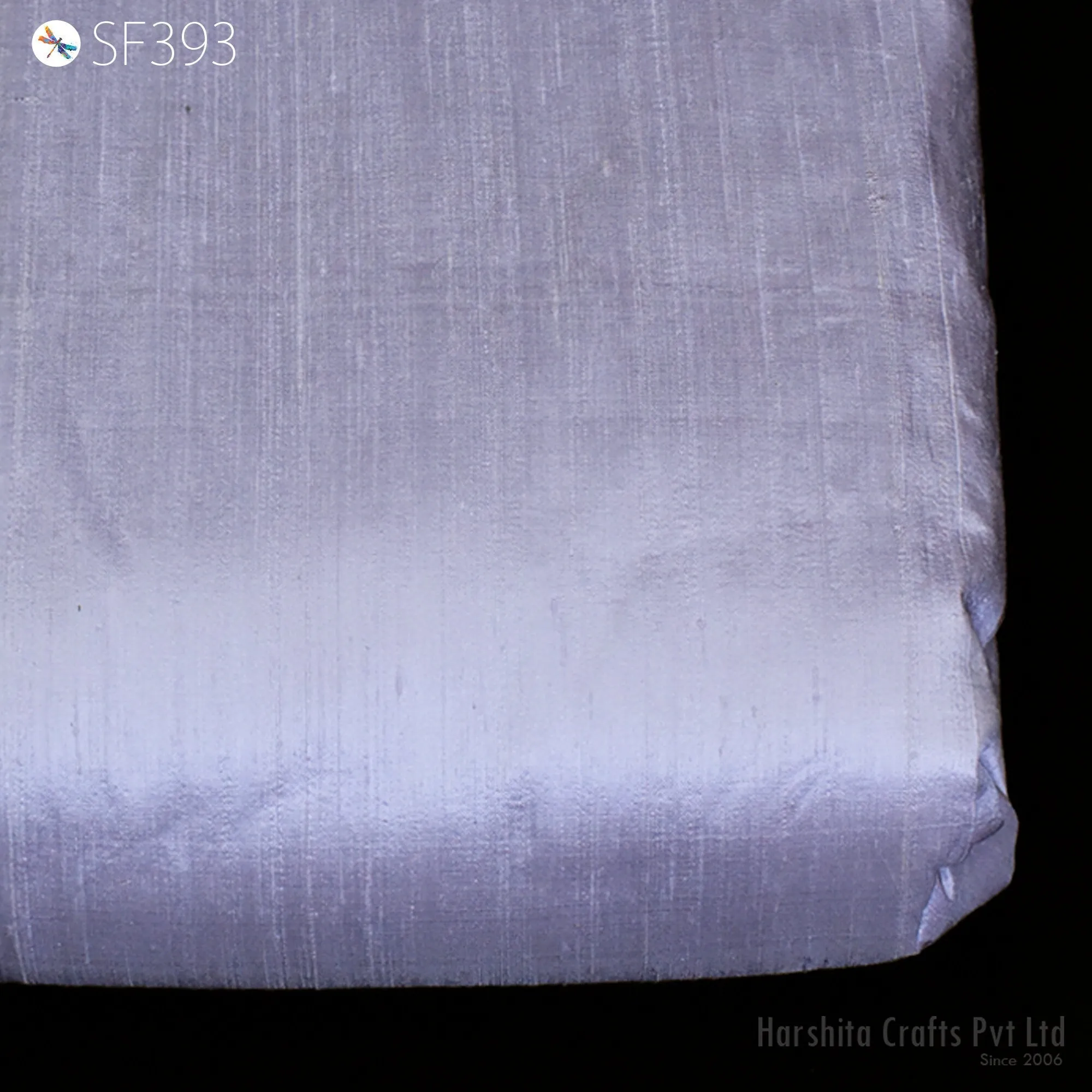 Lavender Pure Dupioni Fabric Shantung Raw Silk by the Yard Indian Bridal Wedding Dresses Pillowcases Drapery Curtains Costume Upholstery