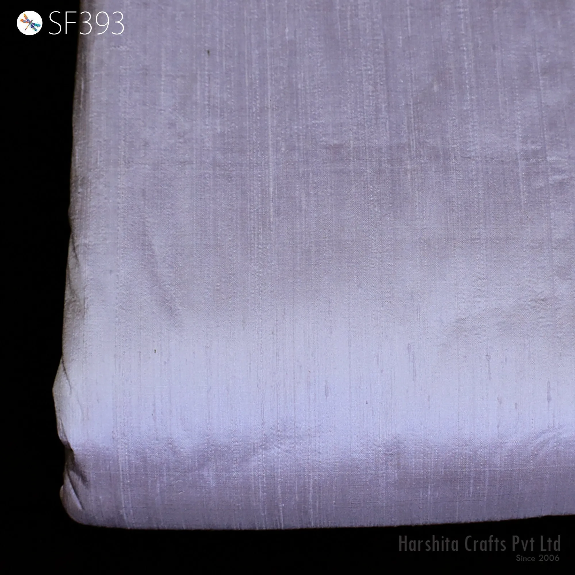 Lavender Pure Dupioni Fabric Shantung Raw Silk by the Yard Indian Bridal Wedding Dresses Pillowcases Drapery Curtains Costume Upholstery