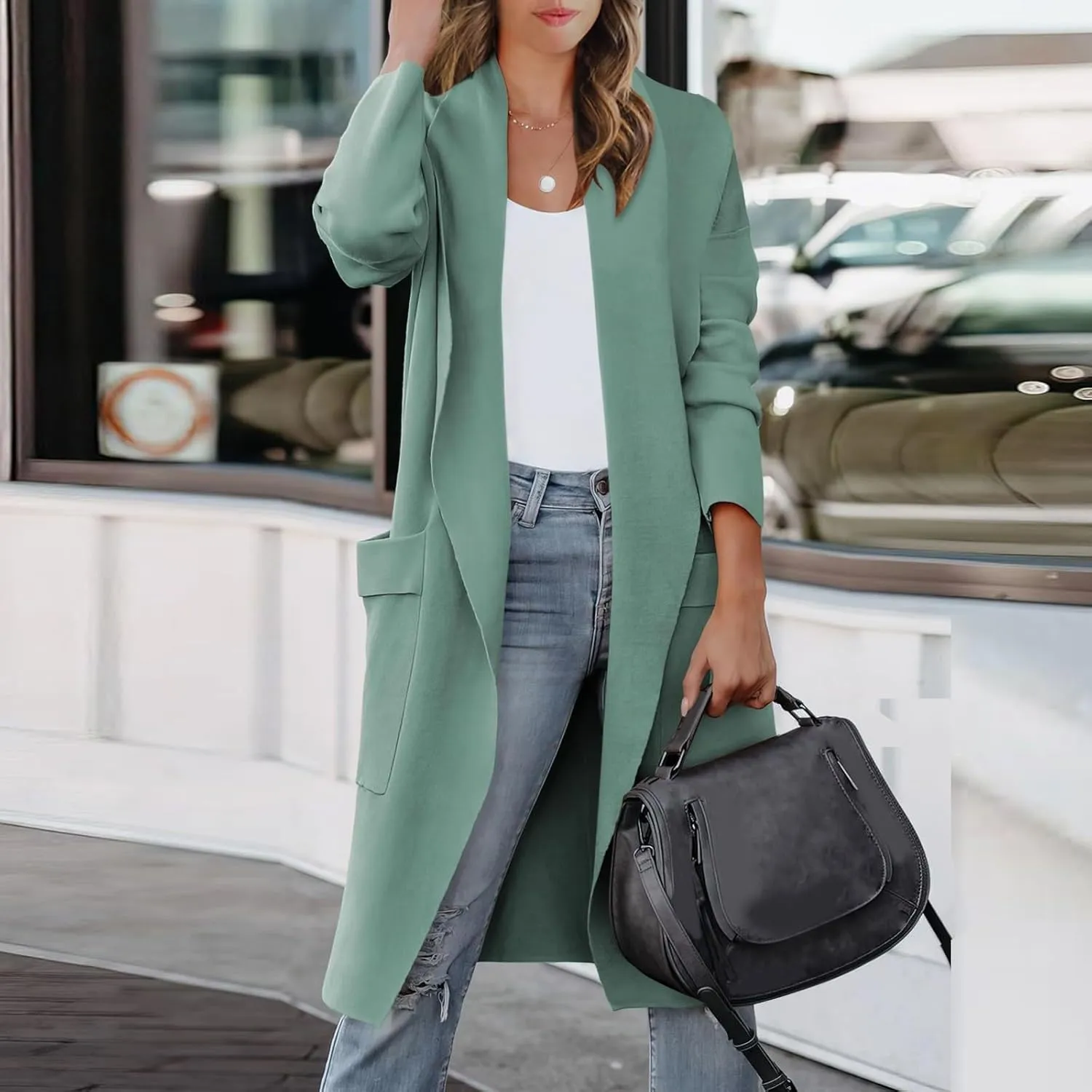 LCMTWX Trench Coat for Women 2023 Outwear Womens Elegant Windbreaker Wild Winter Women's Coat Long Coat Women Winter Coats