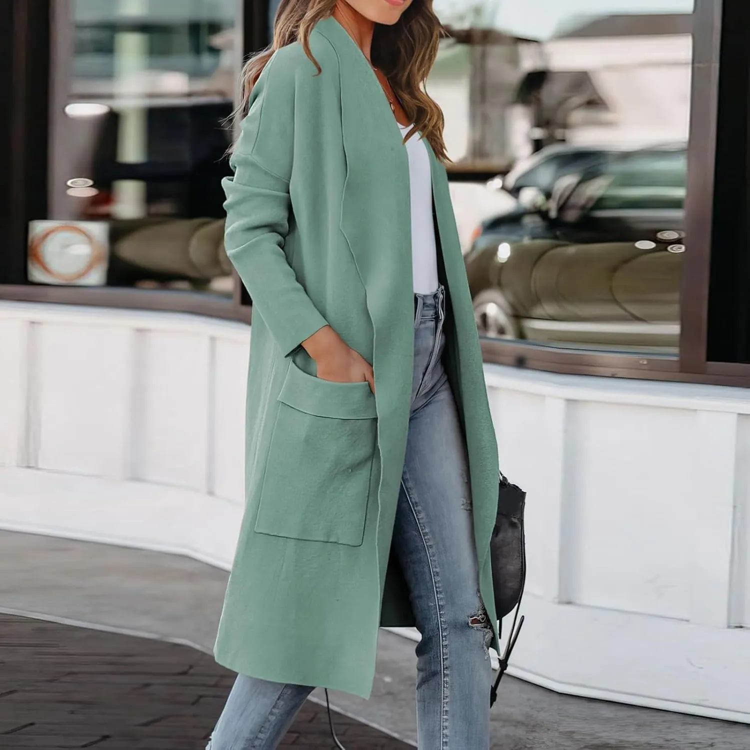 LCMTWX Trench Coat for Women 2023 Outwear Womens Elegant Windbreaker Wild Winter Women's Coat Long Coat Women Winter Coats