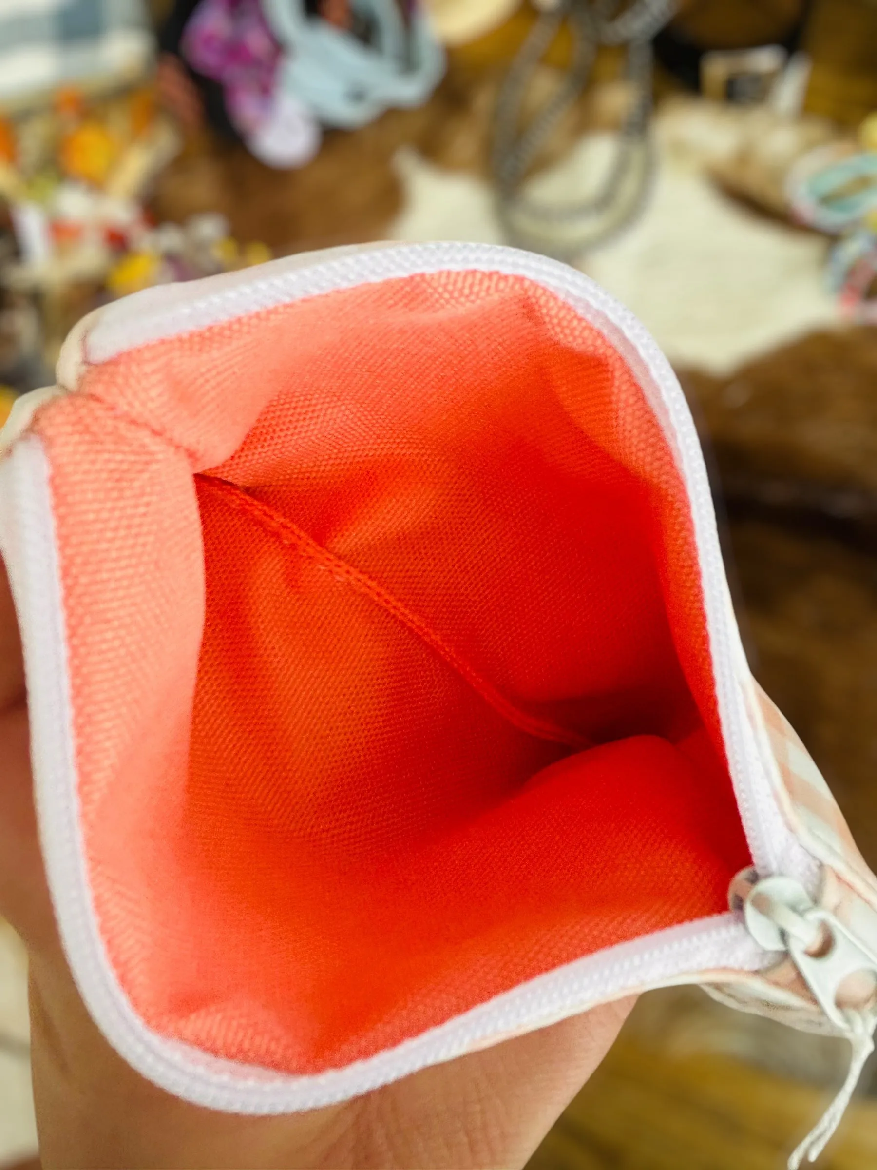 Leather & Vinyl Coin Purse