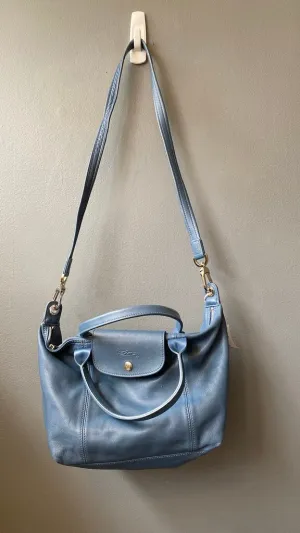 Leather Crossbody Le Pliage