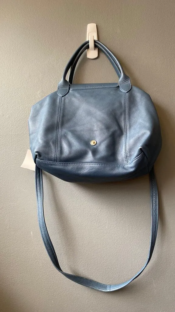 Leather Crossbody Le Pliage