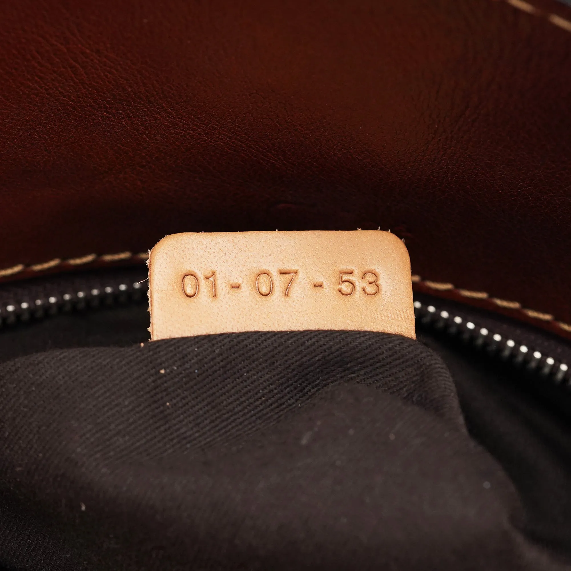 Light Brown Leather Edith Tote Bag