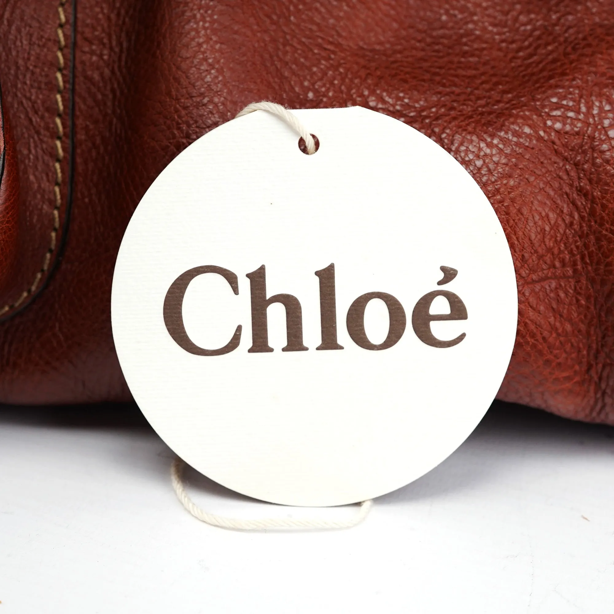 Light Brown Leather Edith Tote Bag