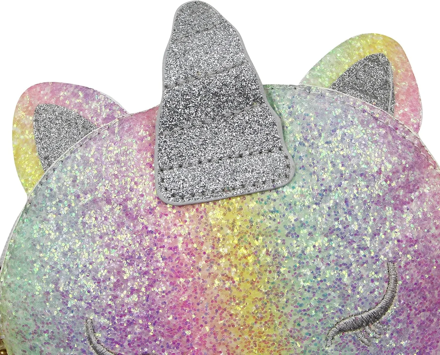 Little Girls Glitter Sequin Crossbody Purses Small Unicorn Handbag Messenger Shoulder Bag Gifts for Toddlers