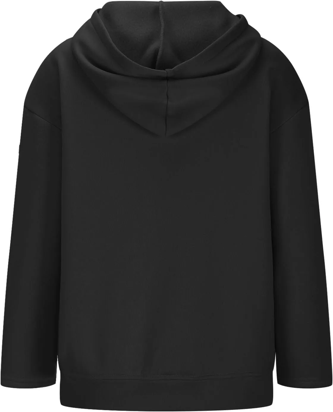 Long Sleeve Hooded Sweatshirt Coat Women Oversize Casual Jacket Zip Up Hoodies Cardigan Loose Outwear Fall Shirt