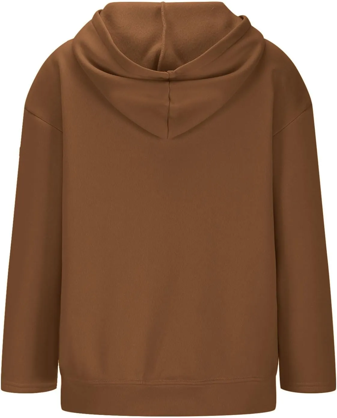 Long Sleeve Hooded Sweatshirt Coat Women Oversize Casual Jacket Zip Up Hoodies Cardigan Loose Outwear Fall Shirt