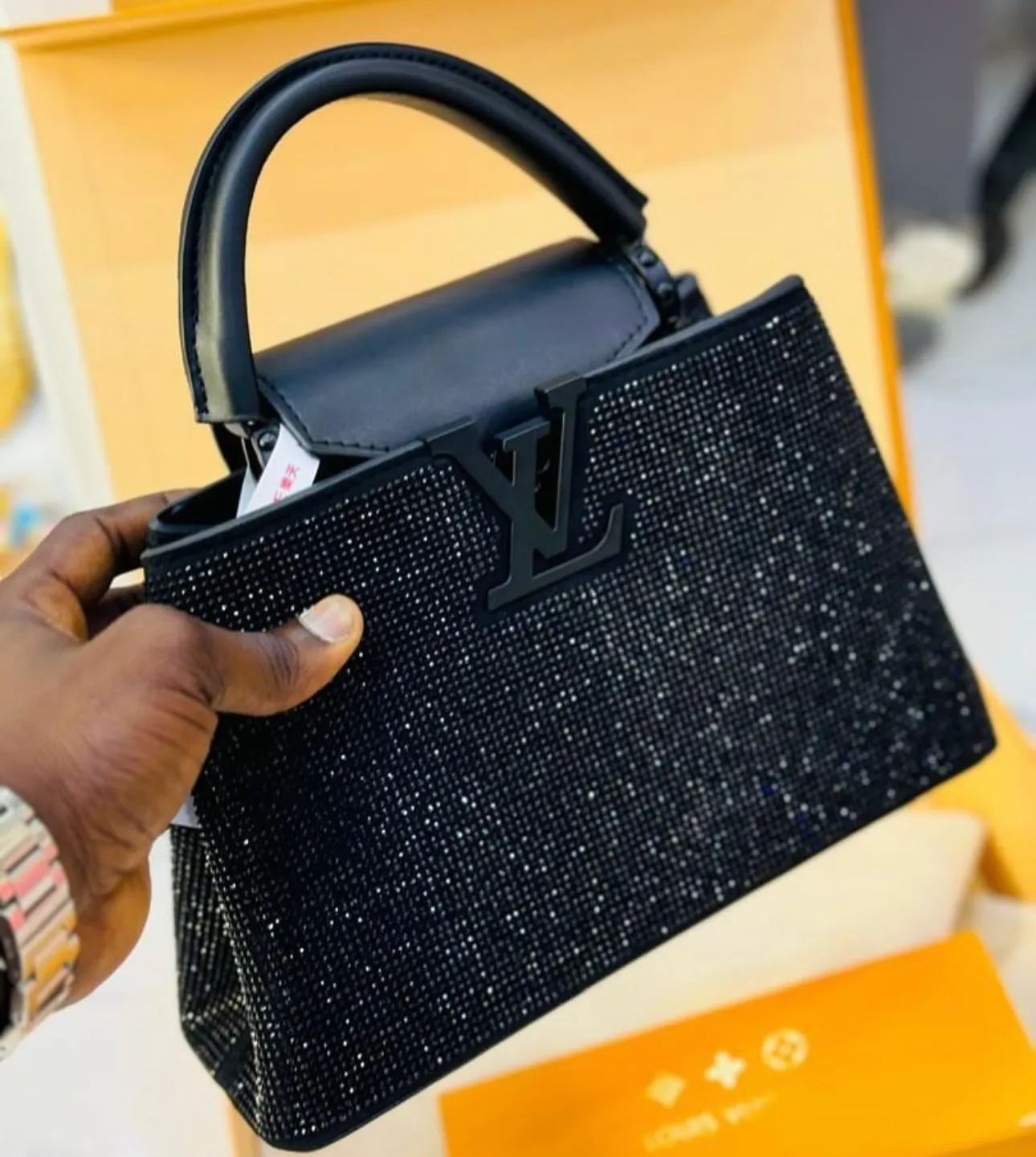 LOUIS VUITTON GLITTERY CAPPUCINES