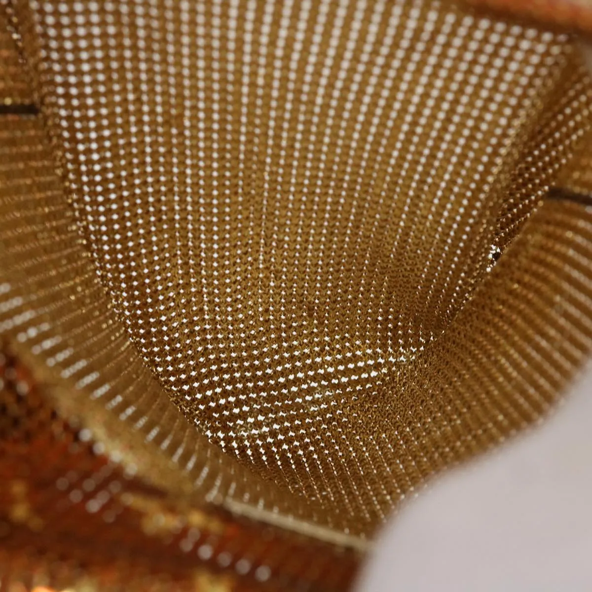 LOUIS VUITTON Monogram Mesh Frances Shoulder Bag Sequin M92287 LV 44524S