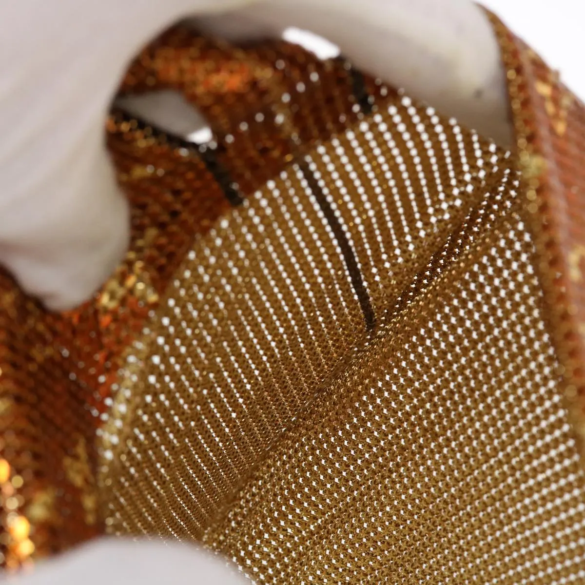 LOUIS VUITTON Monogram Mesh Frances Shoulder Bag Sequin M92287 LV 44524S