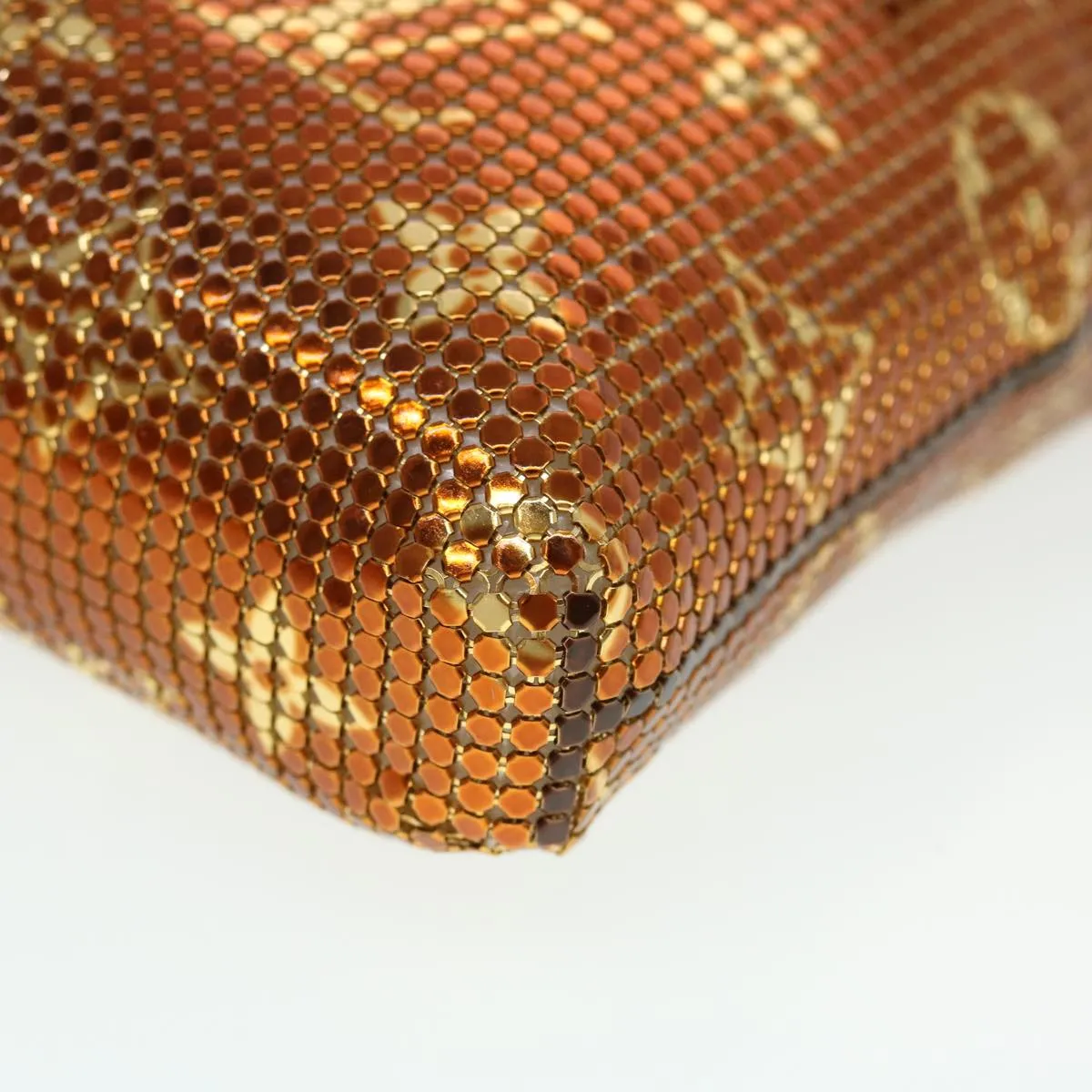 LOUIS VUITTON Monogram Mesh Frances Shoulder Bag Sequin M92287 LV 44524S