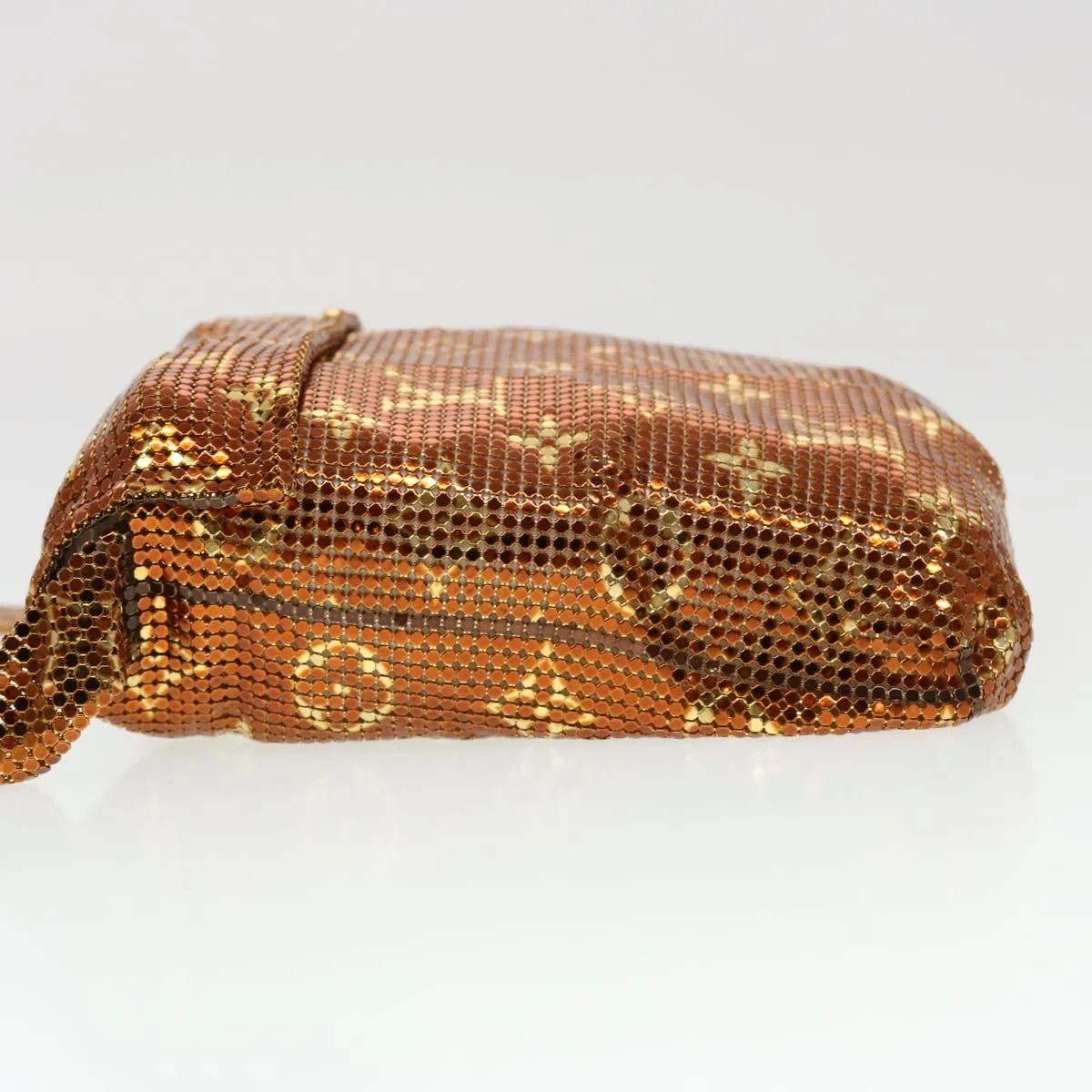 LOUIS VUITTON Monogram Mesh Frances Shoulder Bag Sequin M92287 LV 44524S