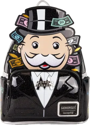 Loungefly Hasbro Monopoly Pennybags Mini Backpack