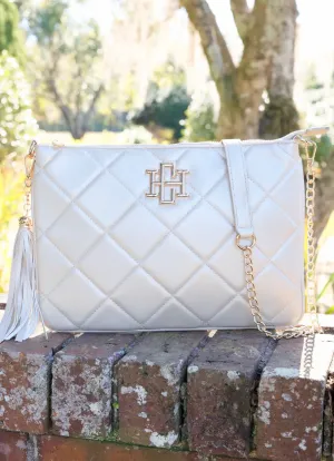 Madelyn Quilted Pearl