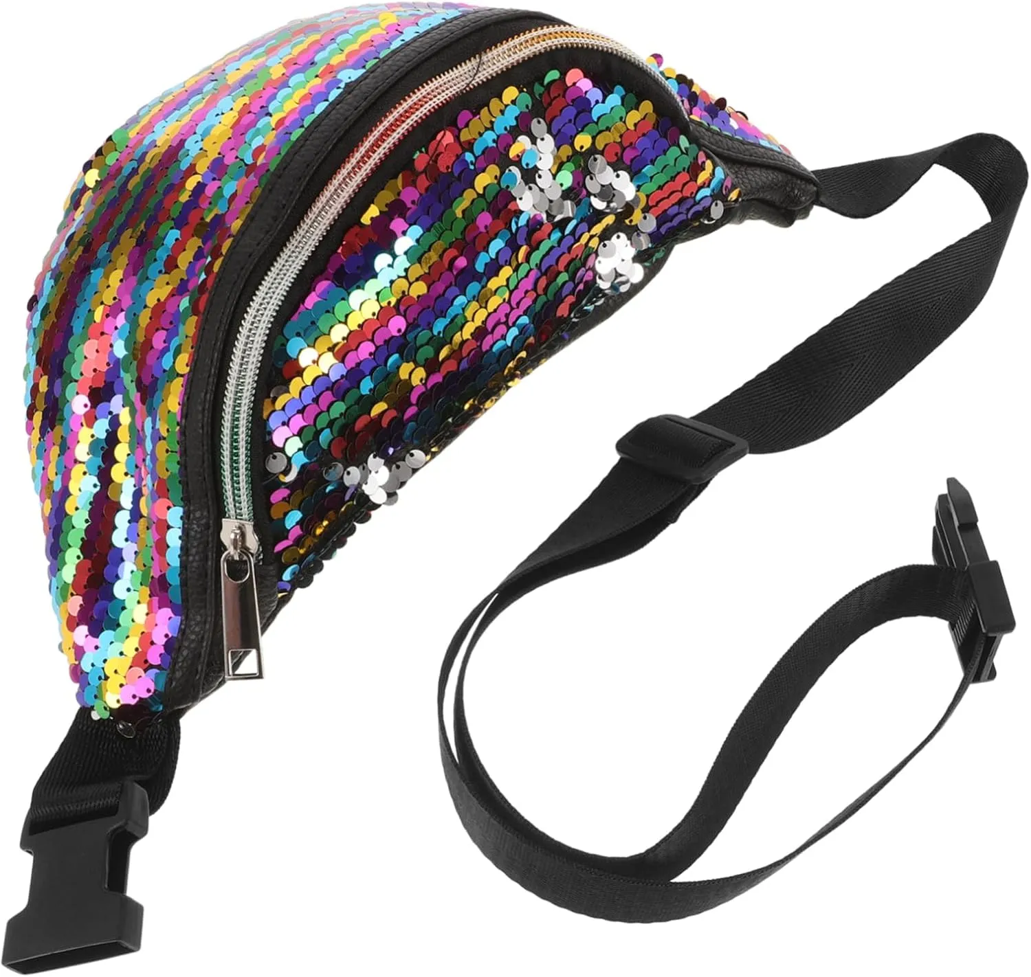 Mermaid Sequin Pockets Shoulder Bag Slung Sequin Bag Daily Fashion Accessory