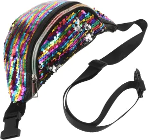 Mermaid Sequin Pockets Shoulder Bag Slung Sequin Bag Daily Fashion Accessory